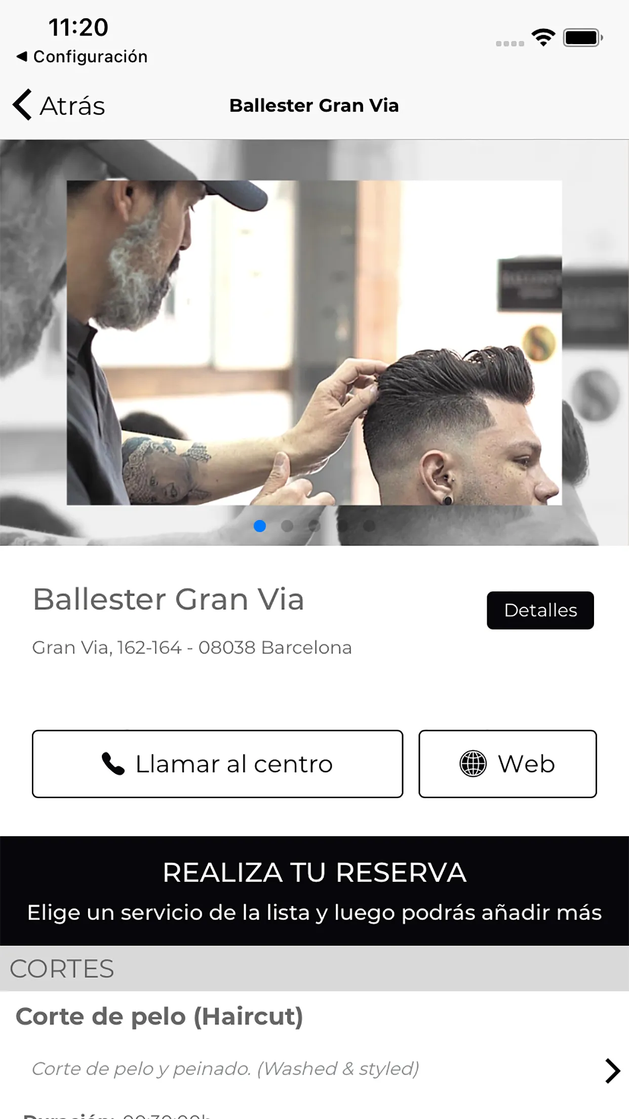 Ballester Barber-Shop | Indus Appstore | Screenshot