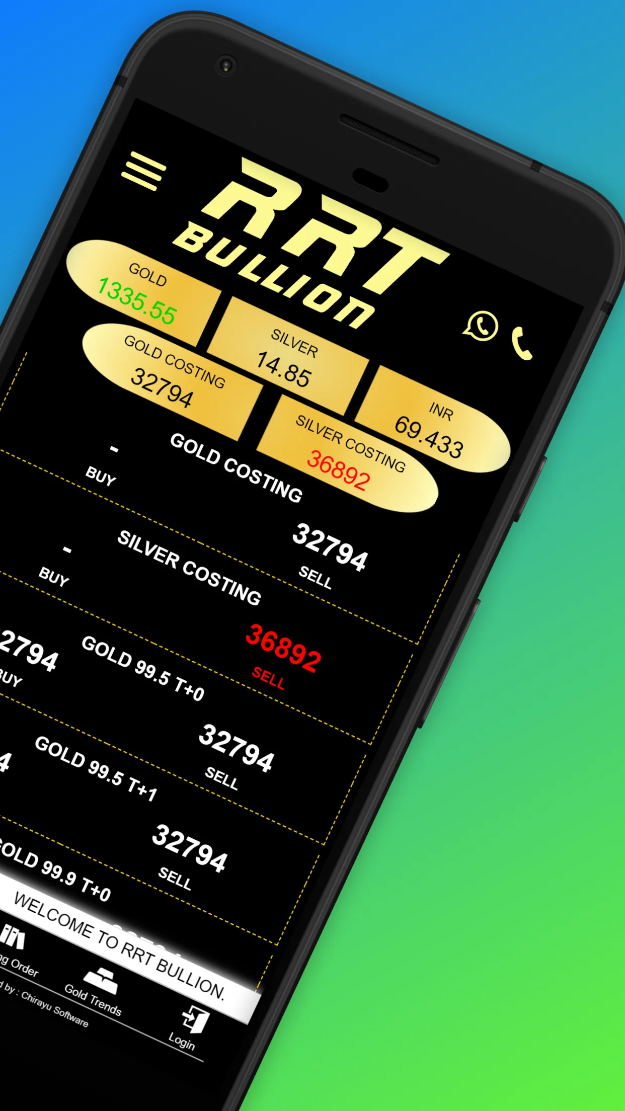 RRT Bullion - Mumbai Buy Gold | Indus Appstore | Screenshot