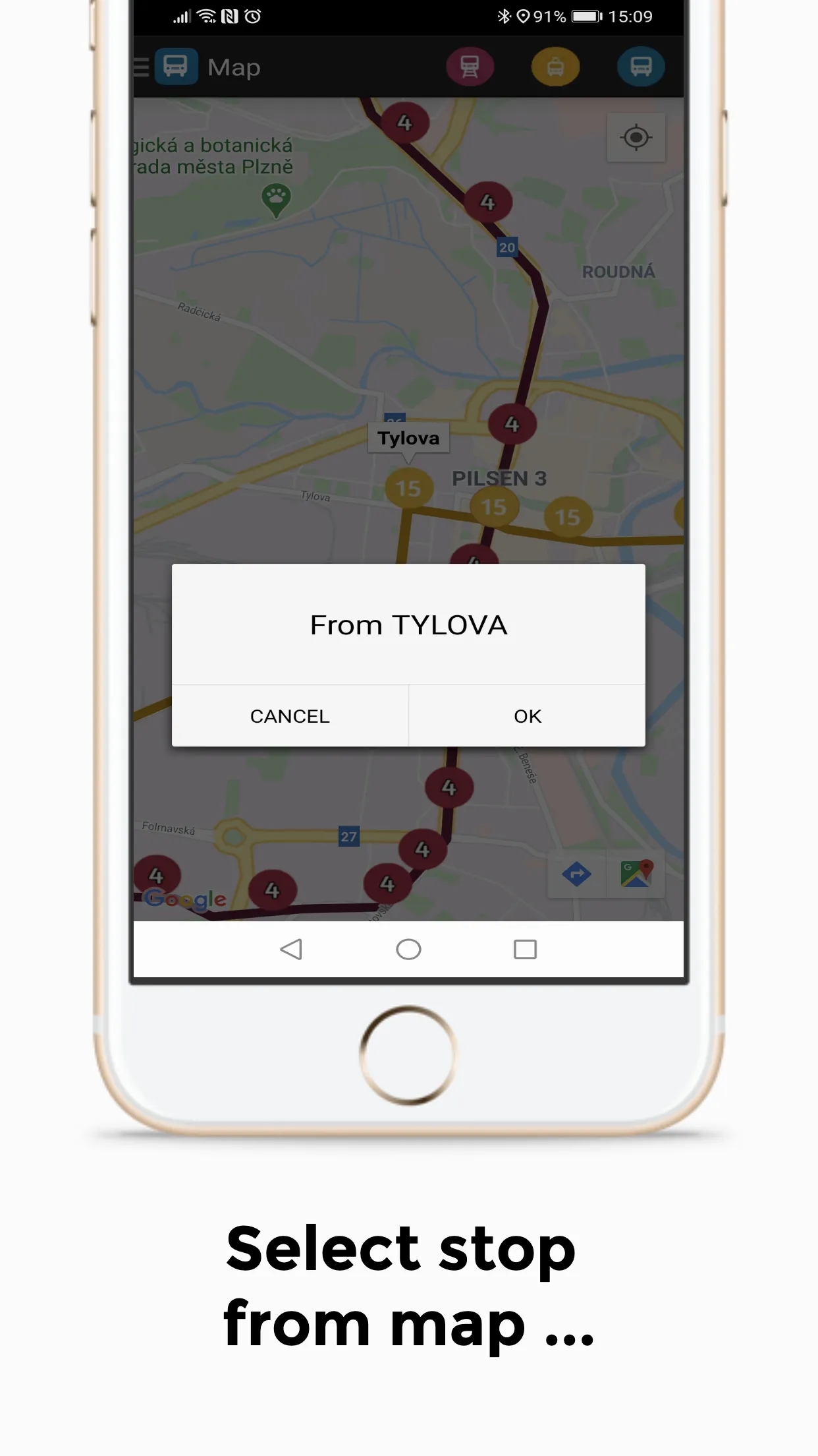 Plzen Transport | Indus Appstore | Screenshot