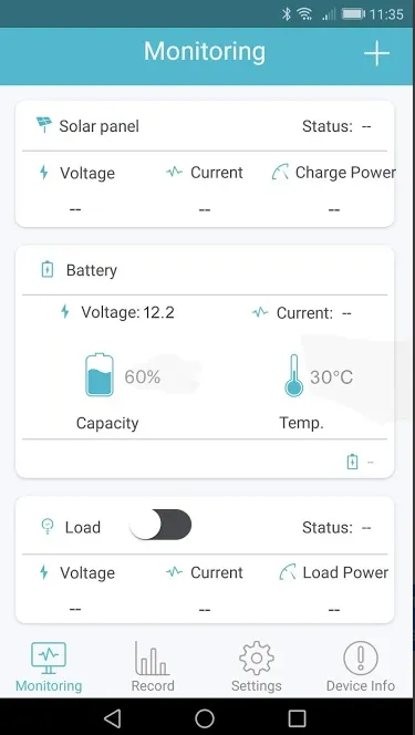 Renogy BT | Indus Appstore | Screenshot