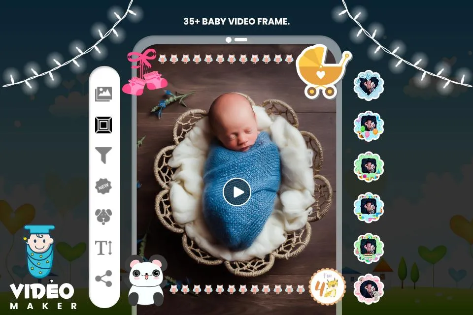 Baby Video Maker | Indus Appstore | Screenshot