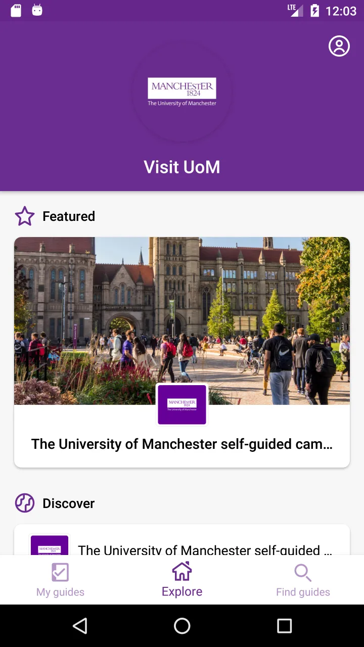 Visit UoM | Indus Appstore | Screenshot