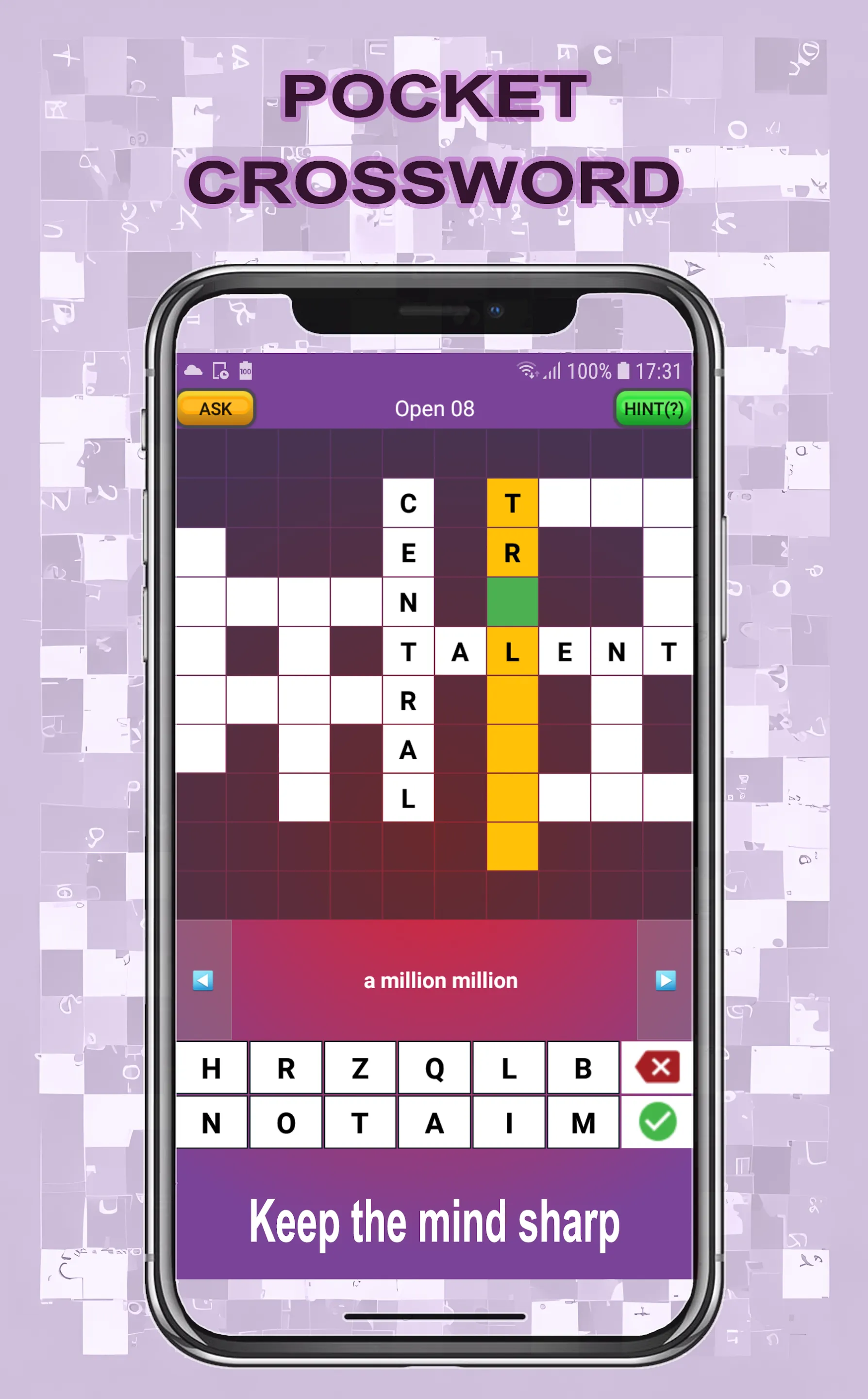 English US Crossword puzzle | Indus Appstore | Screenshot