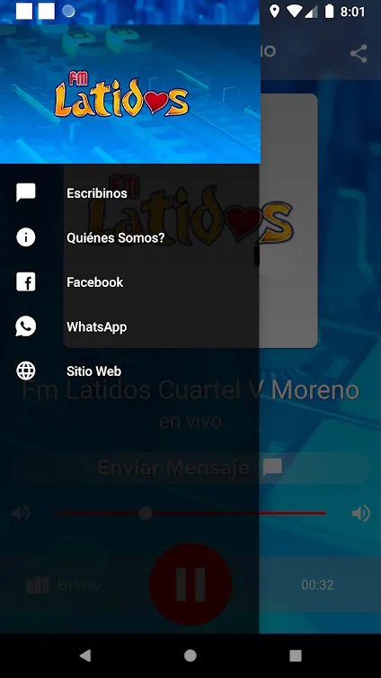 Fm Latidos Moreno | Indus Appstore | Screenshot