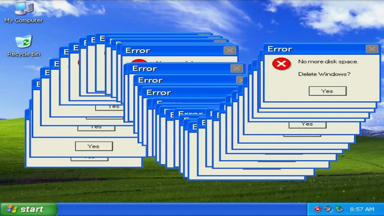 Xp Error Prank | Indus Appstore | Screenshot