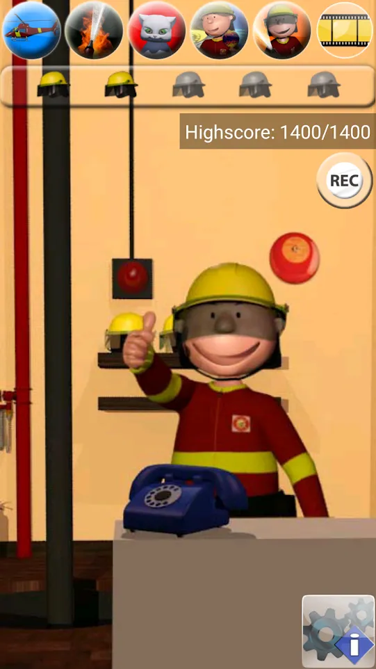 Talking Max the Firefighter | Indus Appstore | Screenshot