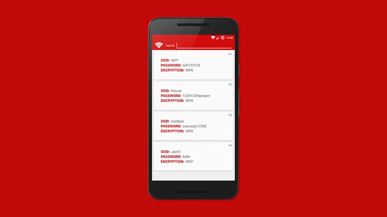 WiFi Password Reader [ROOT] | Indus Appstore | Screenshot