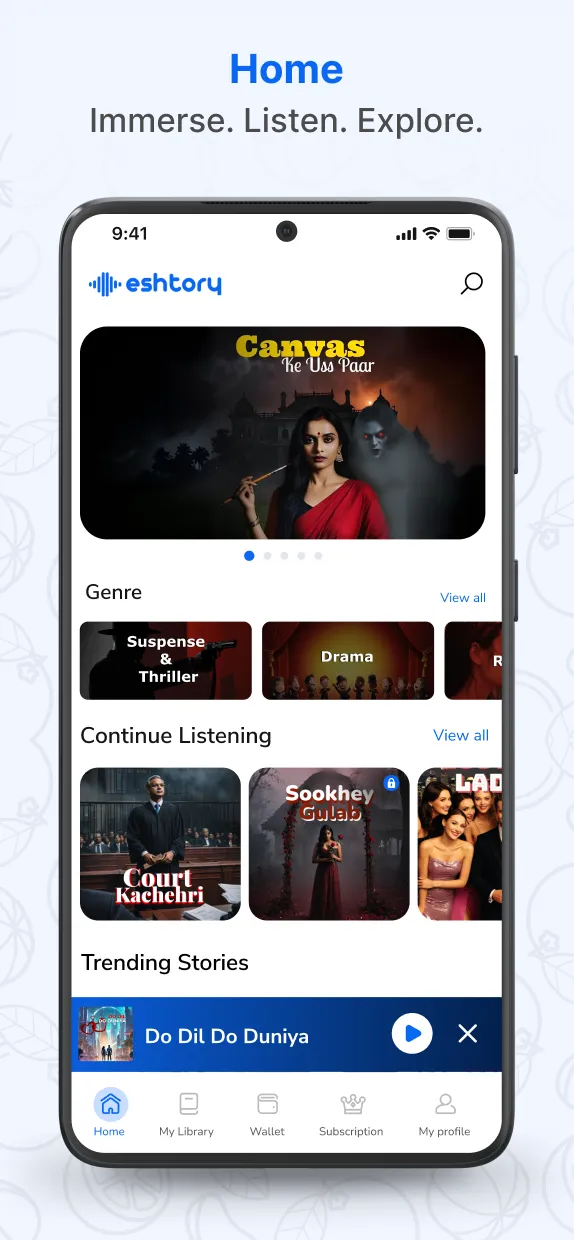 Eshtory: Audio Series | Indus Appstore | Screenshot
