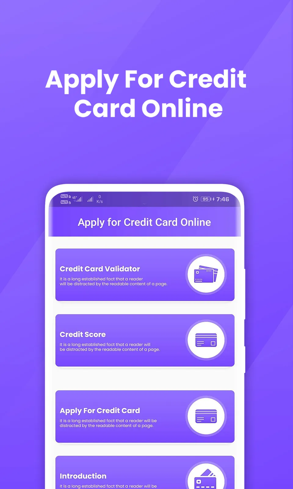 Apply for Credit Card Online | Indus Appstore | Screenshot