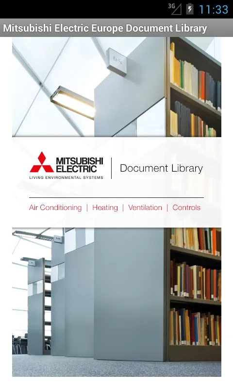 Mitsubishi Electric UK Library | Indus Appstore | Screenshot