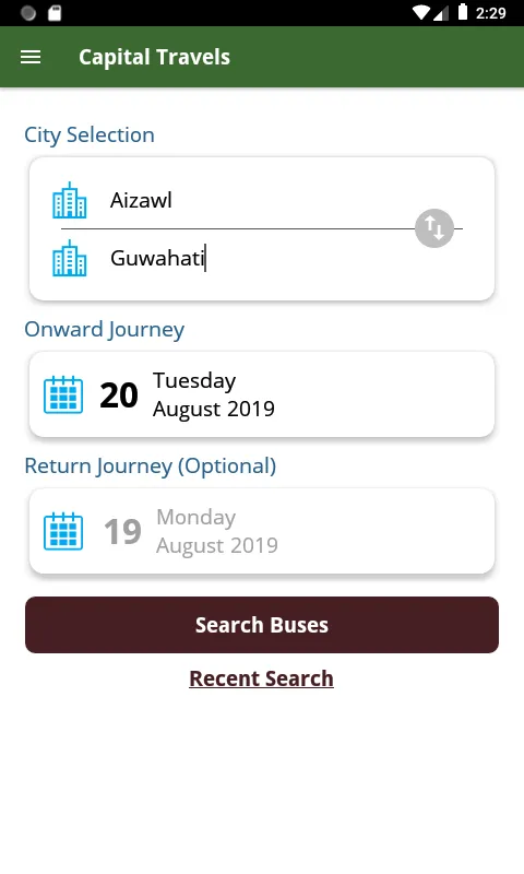 Capital Travels | Indus Appstore | Screenshot