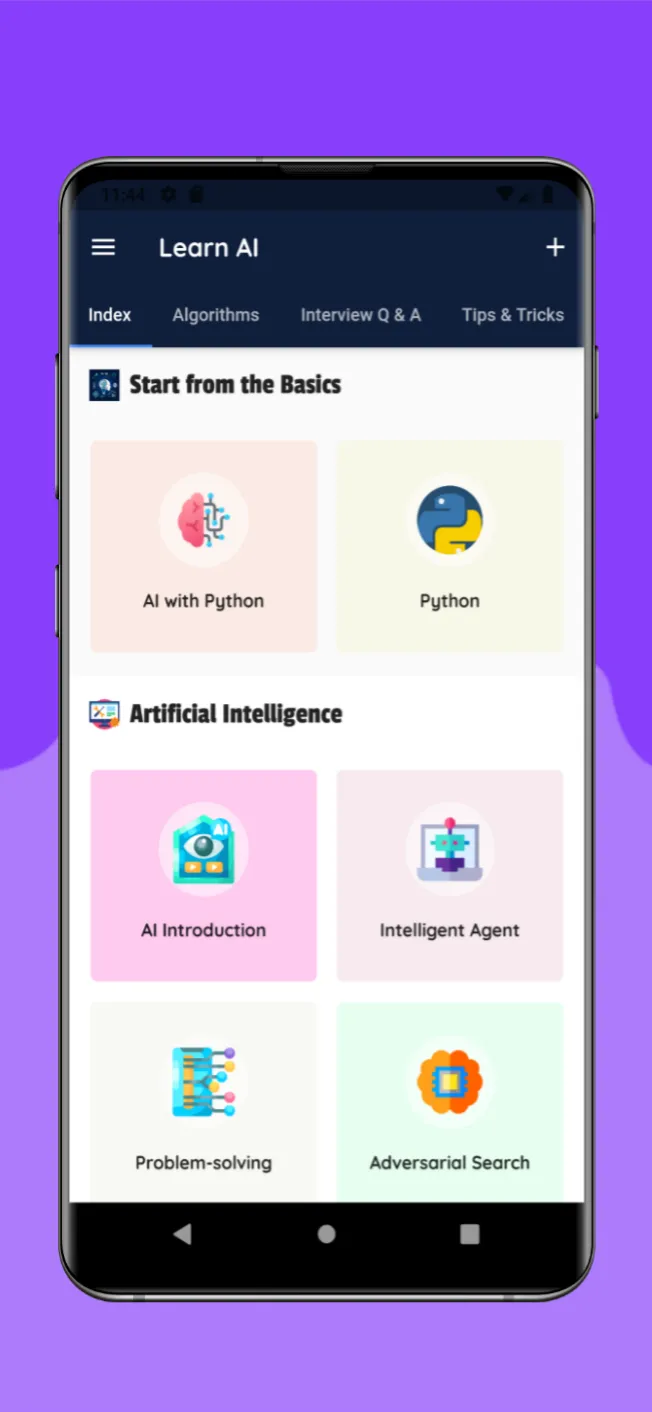 Learn Artificial Intelligence | Indus Appstore | Screenshot