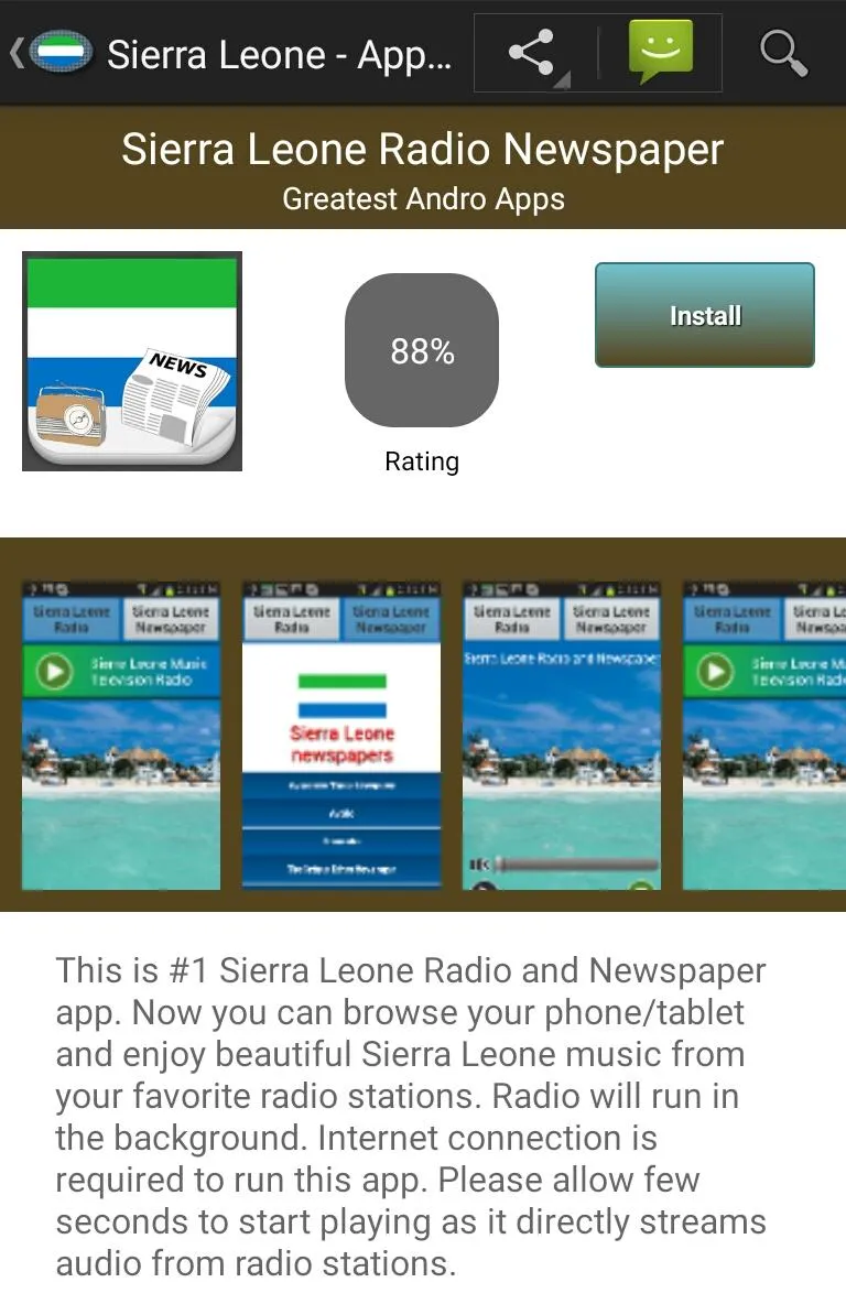 Sierra Leone apps | Indus Appstore | Screenshot