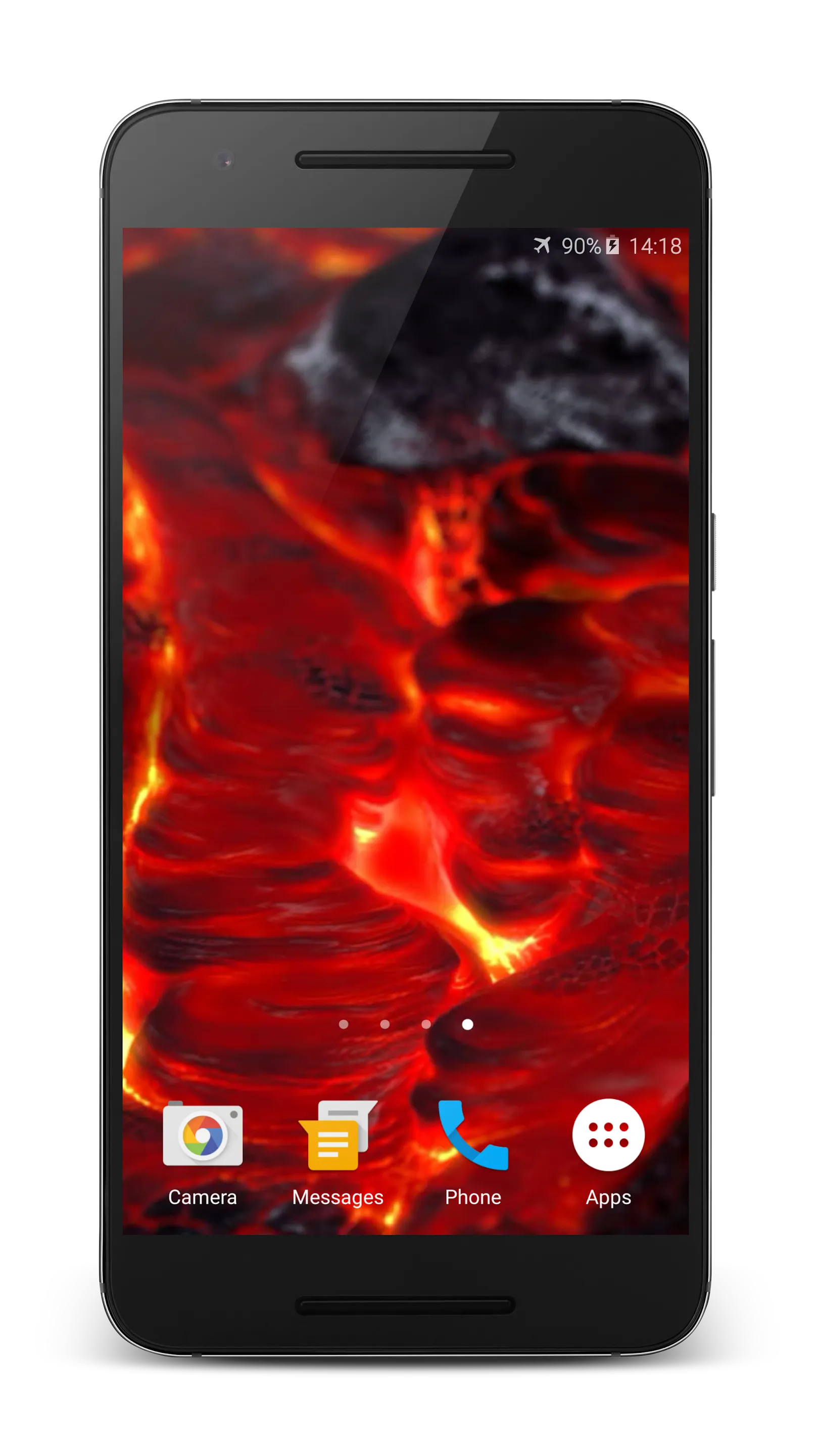 Lava Video Live Wallpaper | Indus Appstore | Screenshot