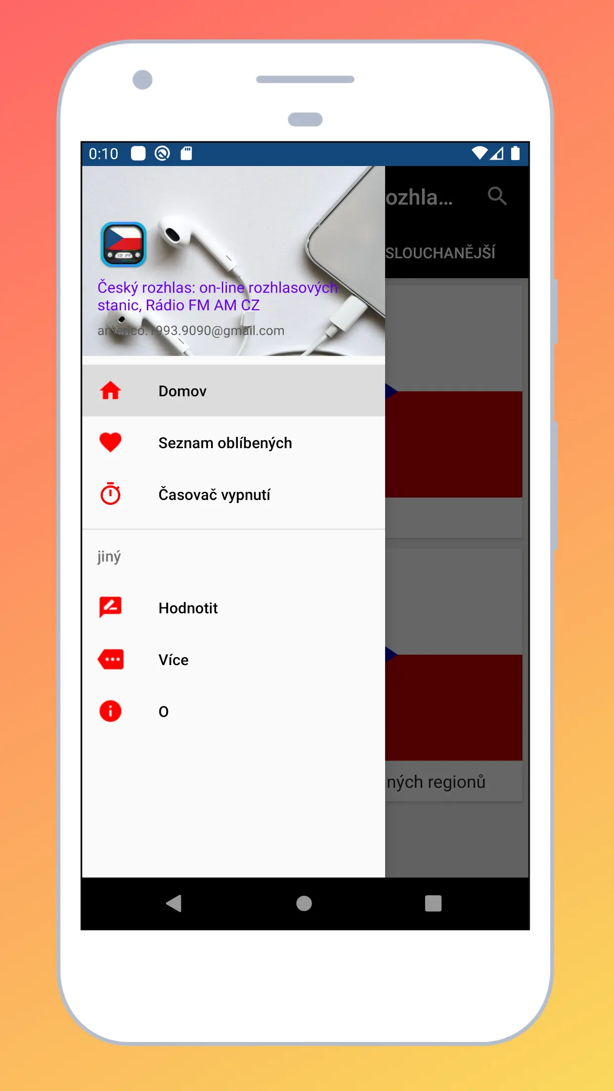 Radio Czech Republic + Czechia | Indus Appstore | Screenshot