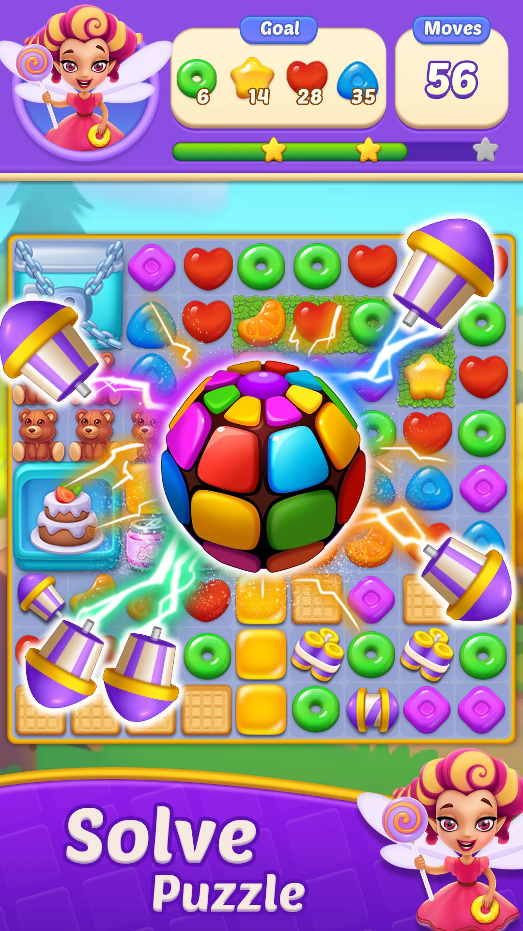 Candy Frenzy - Match 3 Mania | Indus Appstore | Screenshot