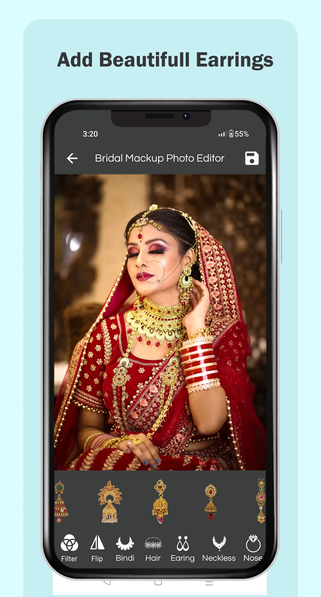 Bridal Mackup Photo Editor | Indus Appstore | Screenshot