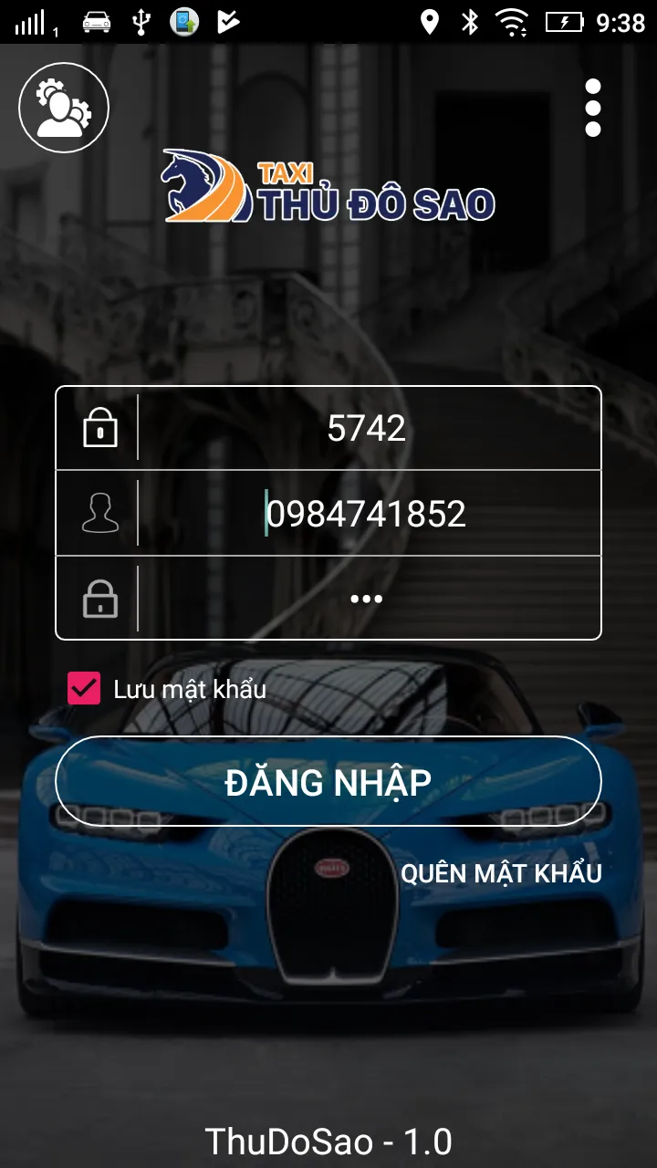 Taxi Thủ Đô Sao Driver | Indus Appstore | Screenshot