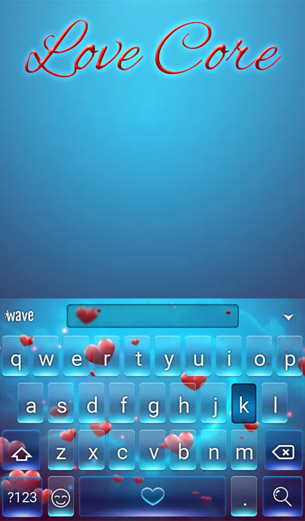 Love Core Keyboard & Wallpaper | Indus Appstore | Screenshot