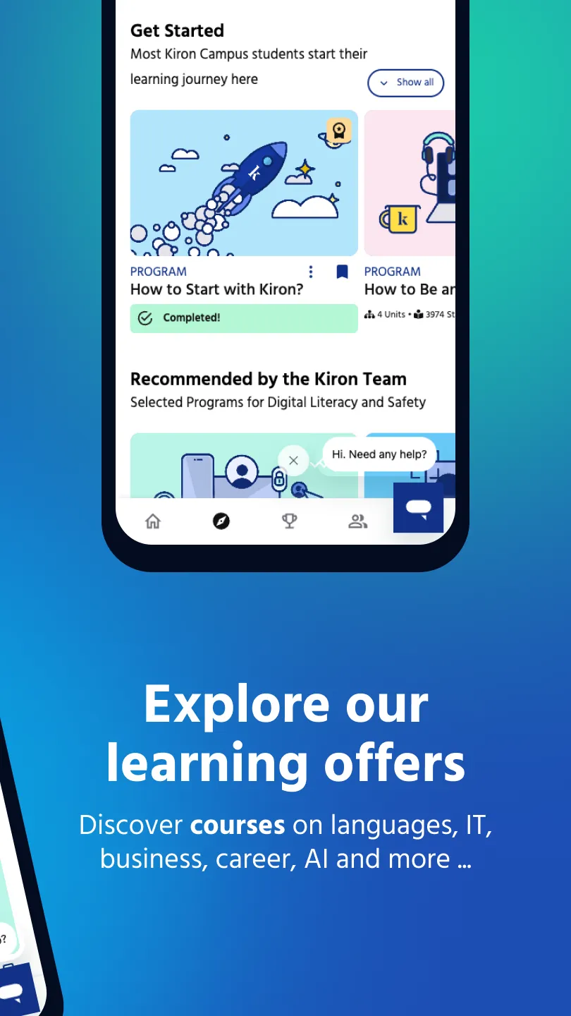 Kiron Campus - Online Learning | Indus Appstore | Screenshot