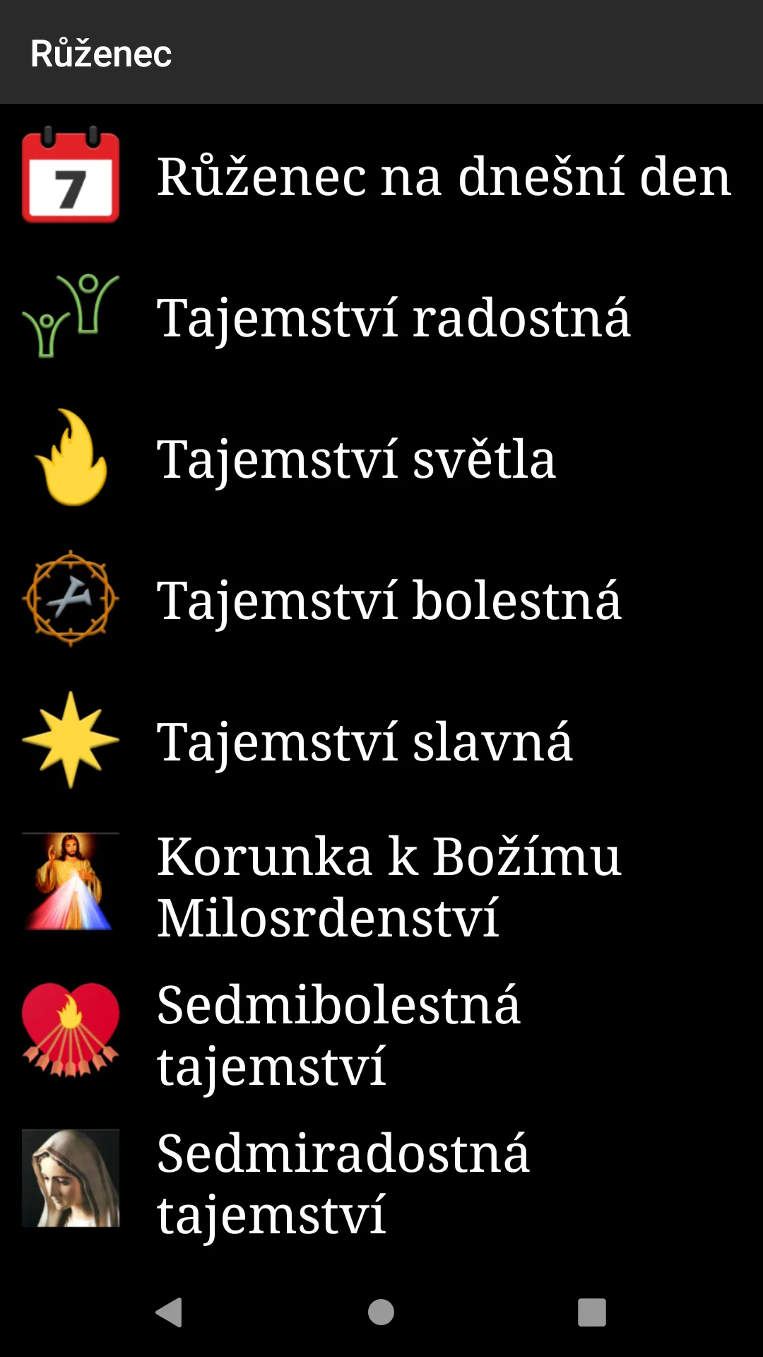 Růženec | Indus Appstore | Screenshot