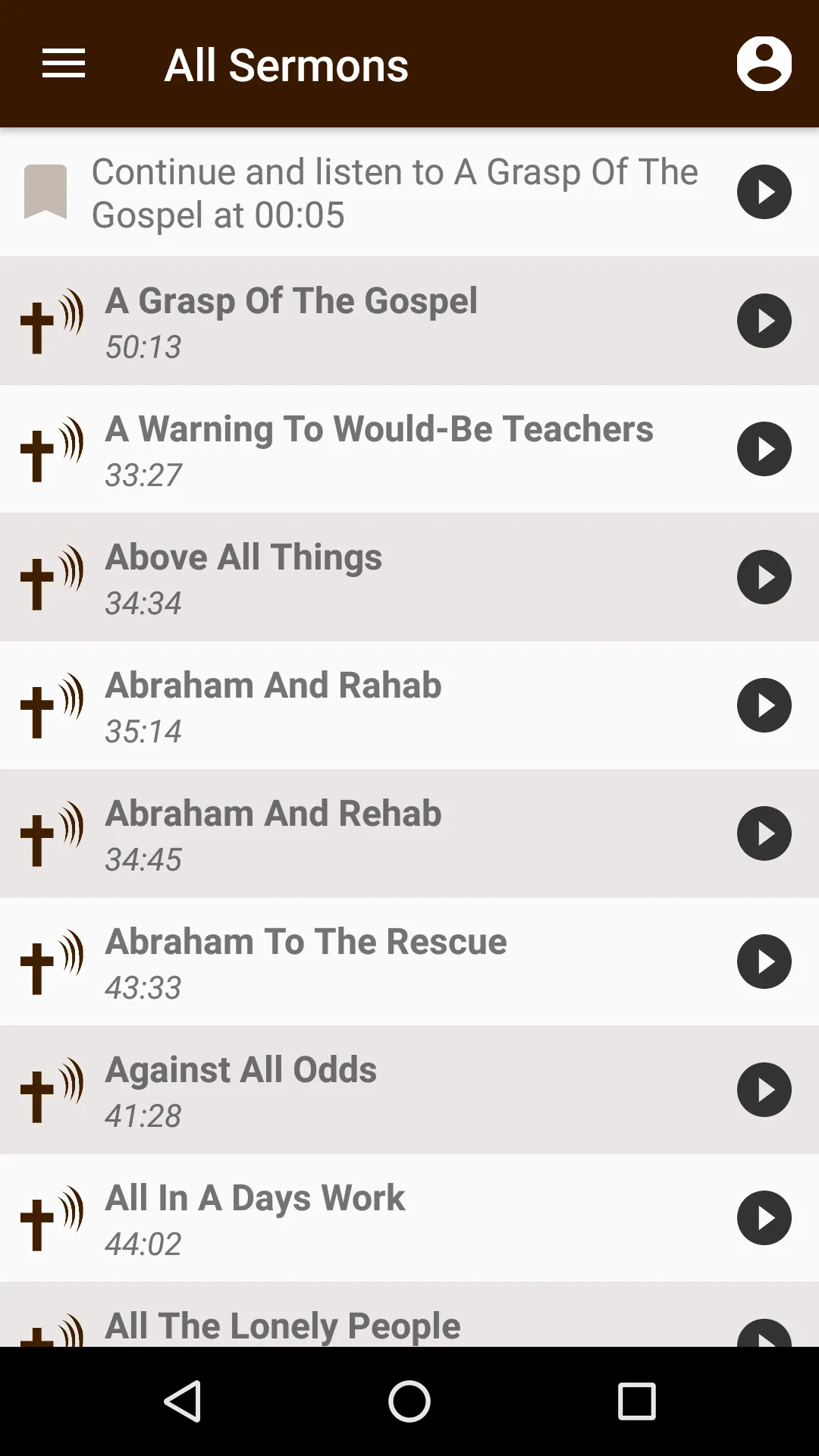 Alistair Begg Sermons | Indus Appstore | Screenshot