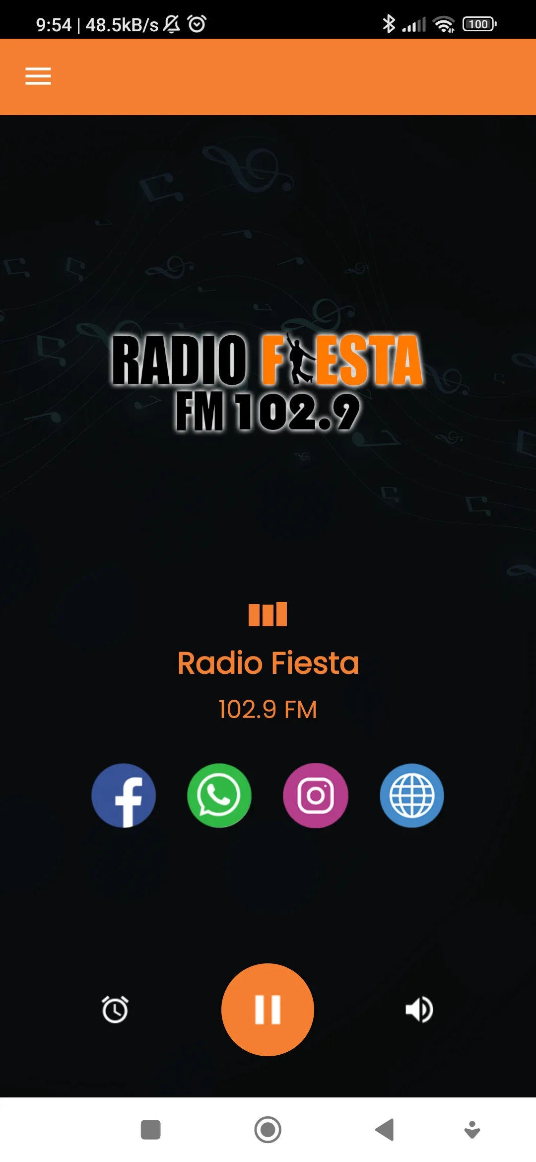 Radio Fiesta 102.9 FM | Indus Appstore | Screenshot