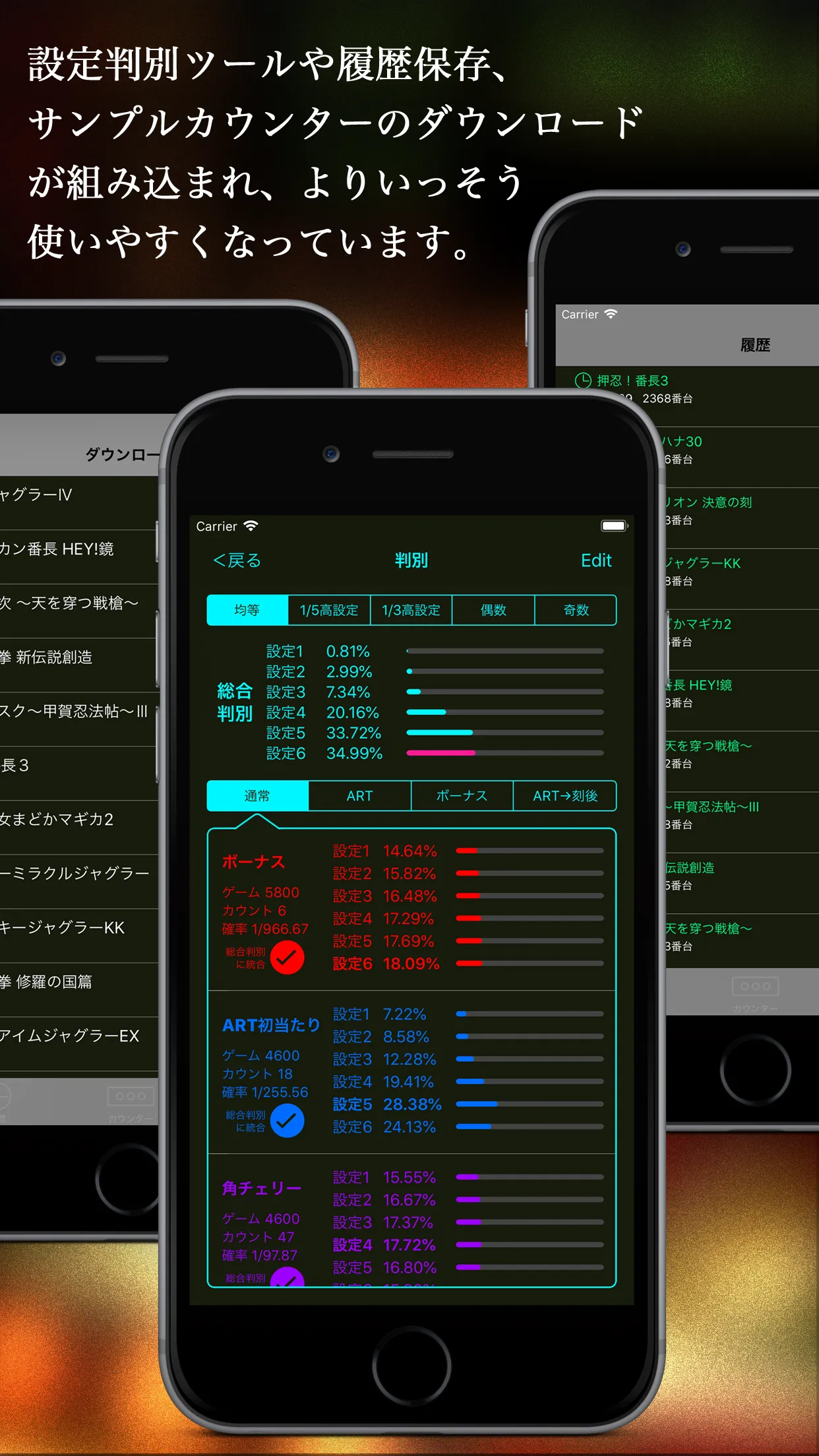 パチスロ 設定判別 カウンター | Indus Appstore | Screenshot