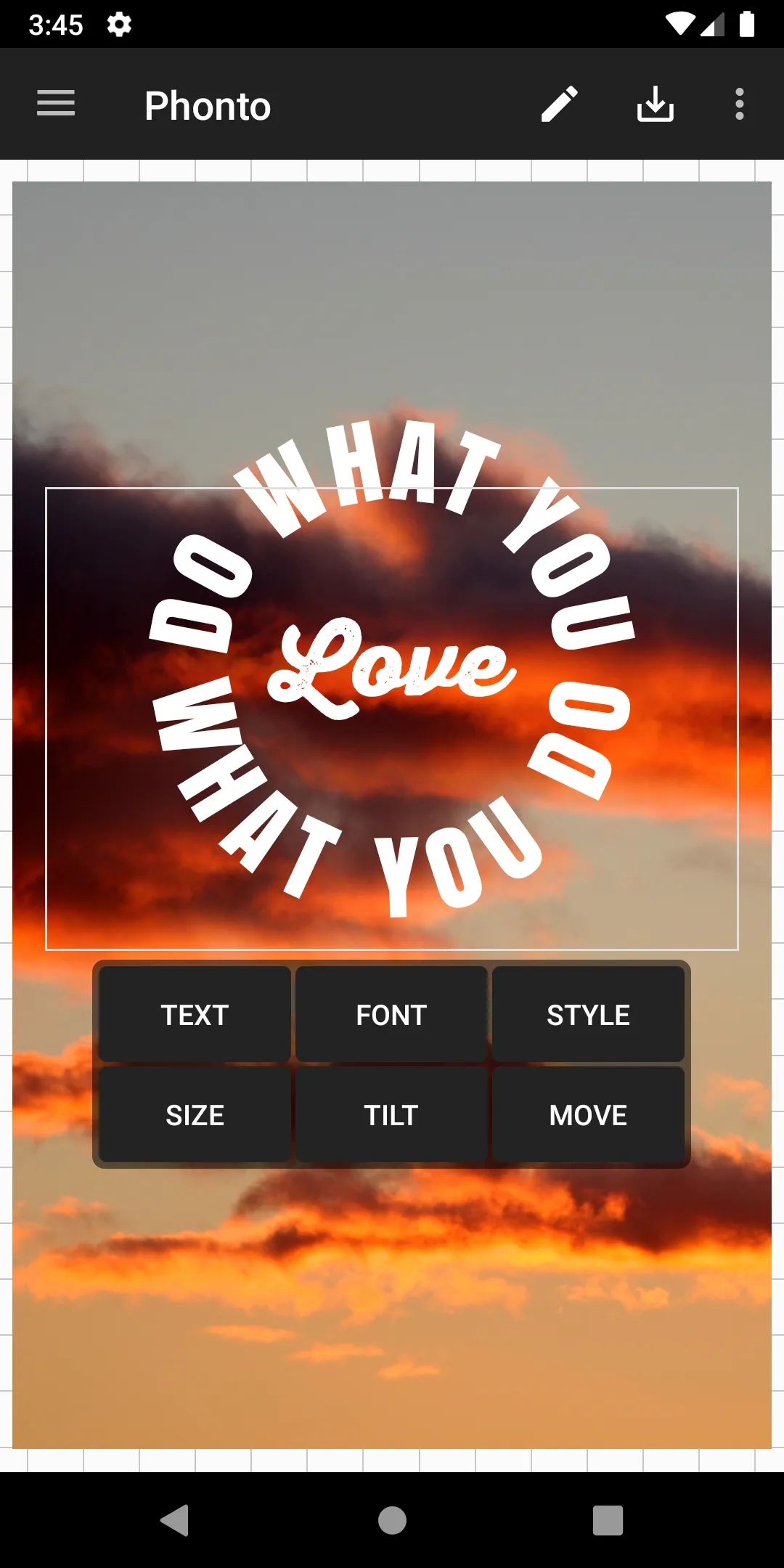 Phonto - Text on Photos | Indus Appstore | Screenshot