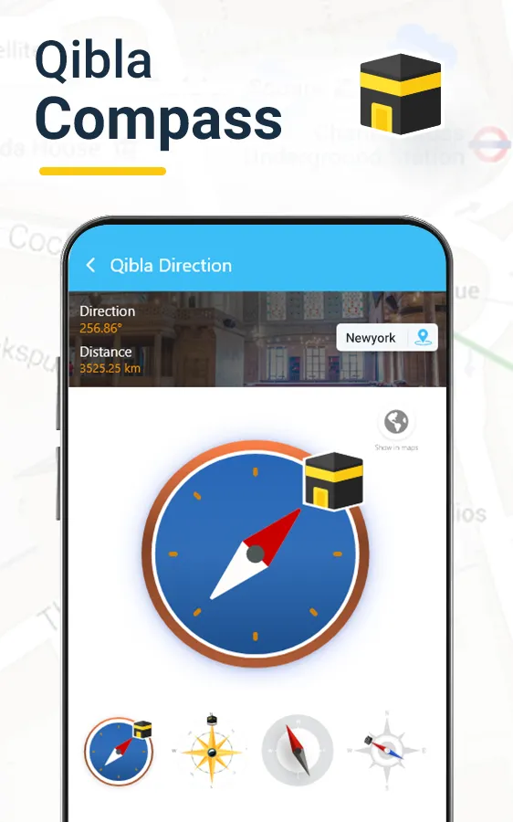 Qibla Connect: Qibla Direction | Indus Appstore | Screenshot