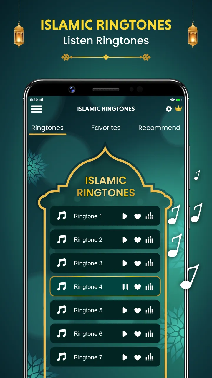 Islamic Ringtones Naat Tune | Indus Appstore | Screenshot