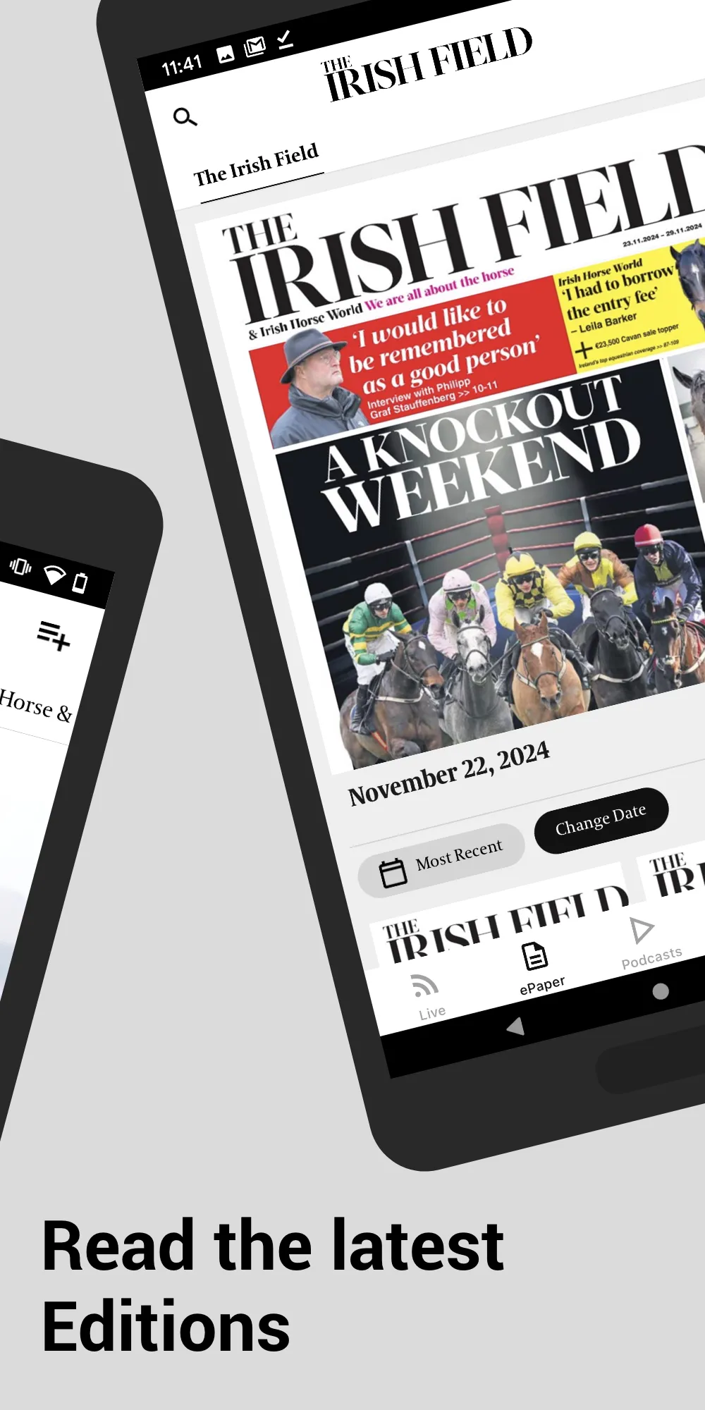 The Irish Field Live | Indus Appstore | Screenshot