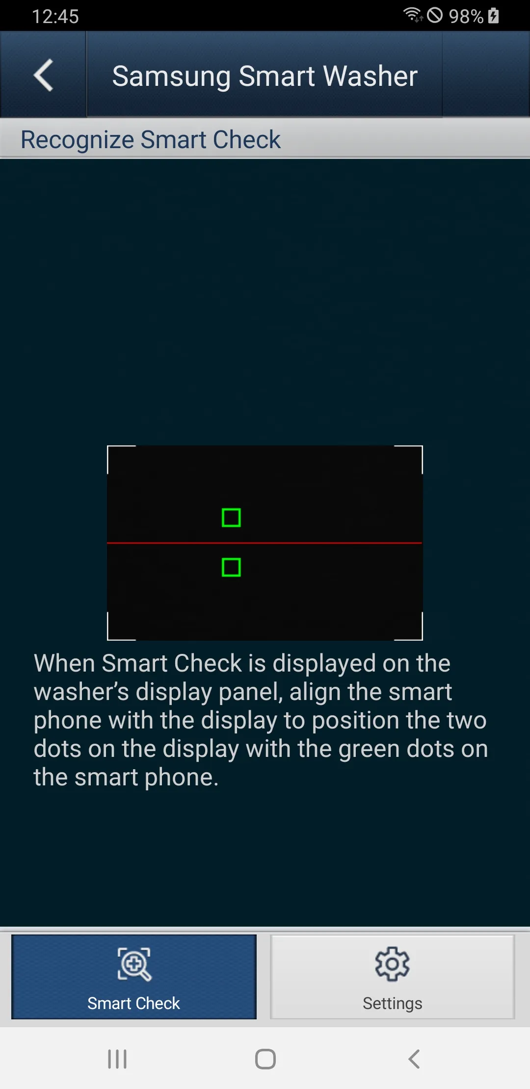 SAMSUNG Smart Washer/Dryer | Indus Appstore | Screenshot