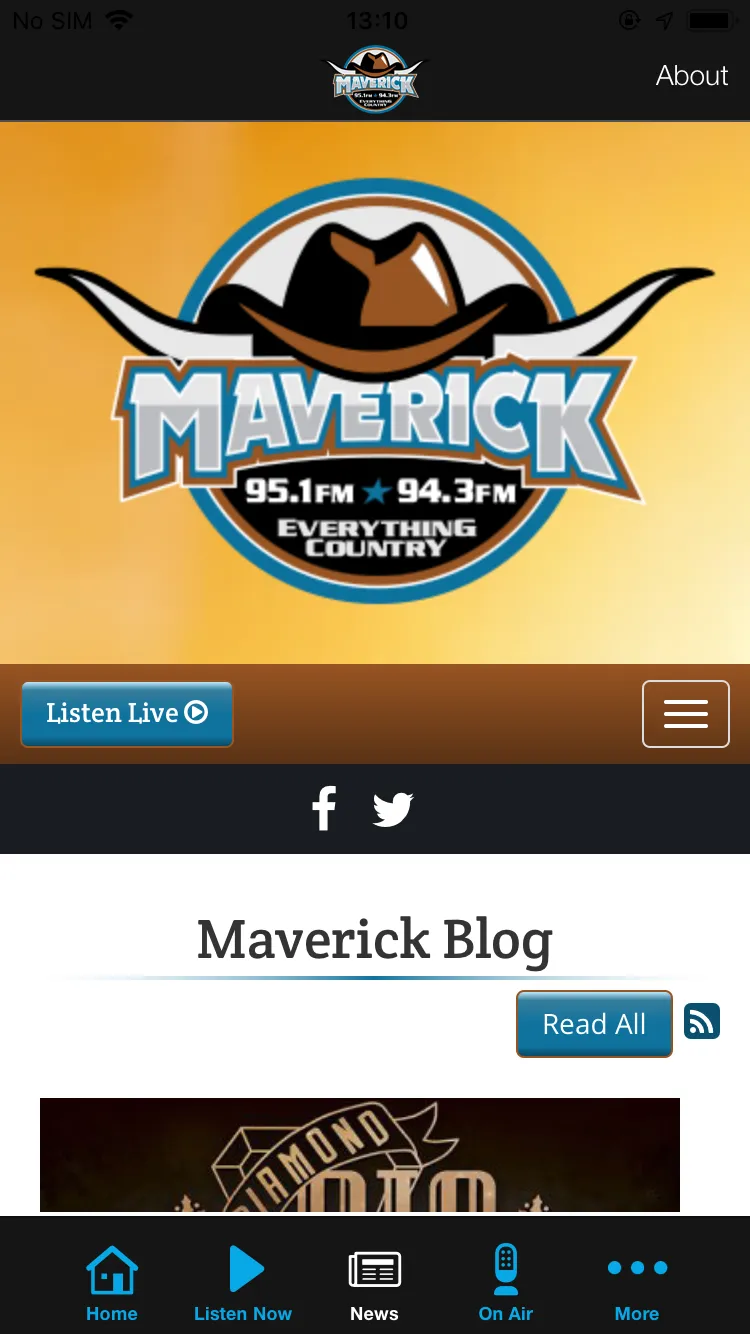 Maverick Radio NC | Indus Appstore | Screenshot