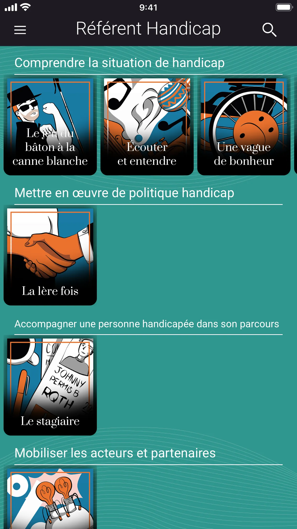 Référent Handicap | Indus Appstore | Screenshot