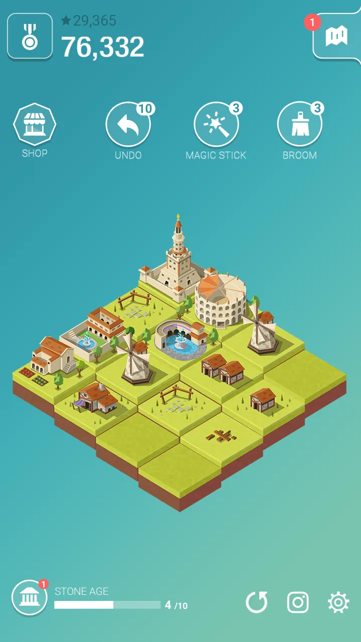 Age of 2048™: City Merge Games | Indus Appstore | Screenshot