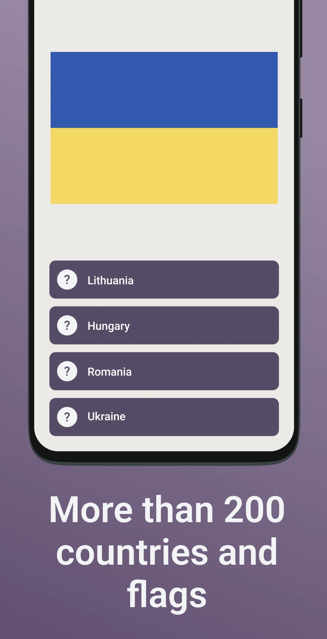 Quiz | Countries and Flags | Indus Appstore | Screenshot