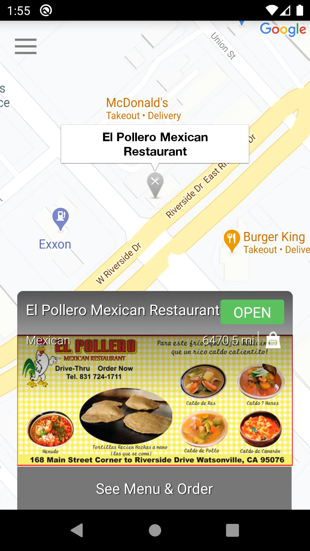 El Pollero Mexican Restaurant | Indus Appstore | Screenshot