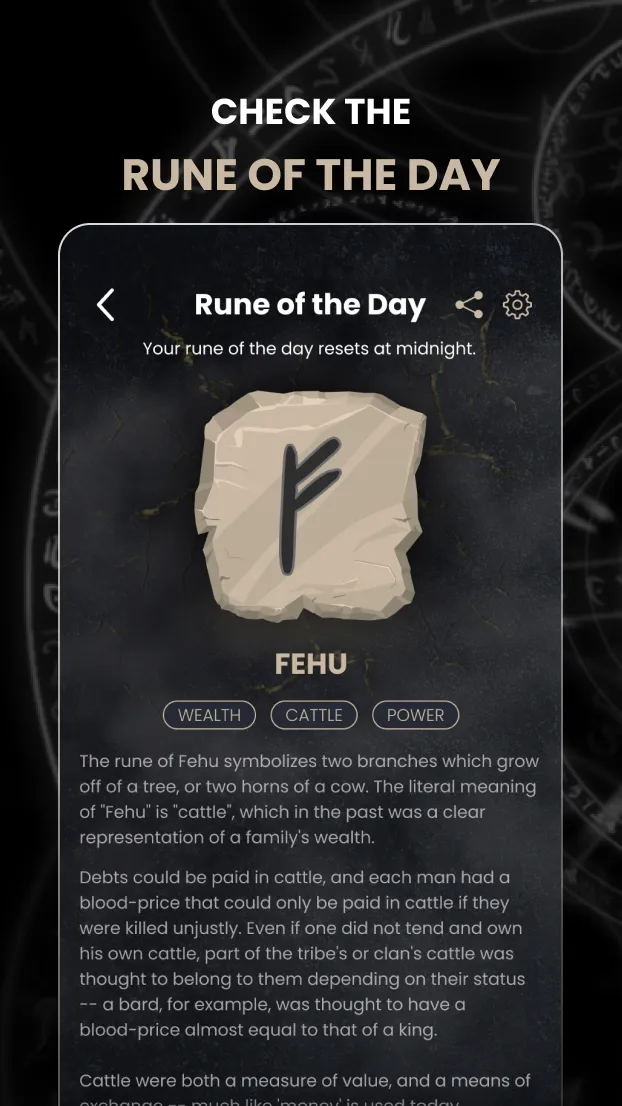 Rune Reading: Runic divination | Indus Appstore | Screenshot