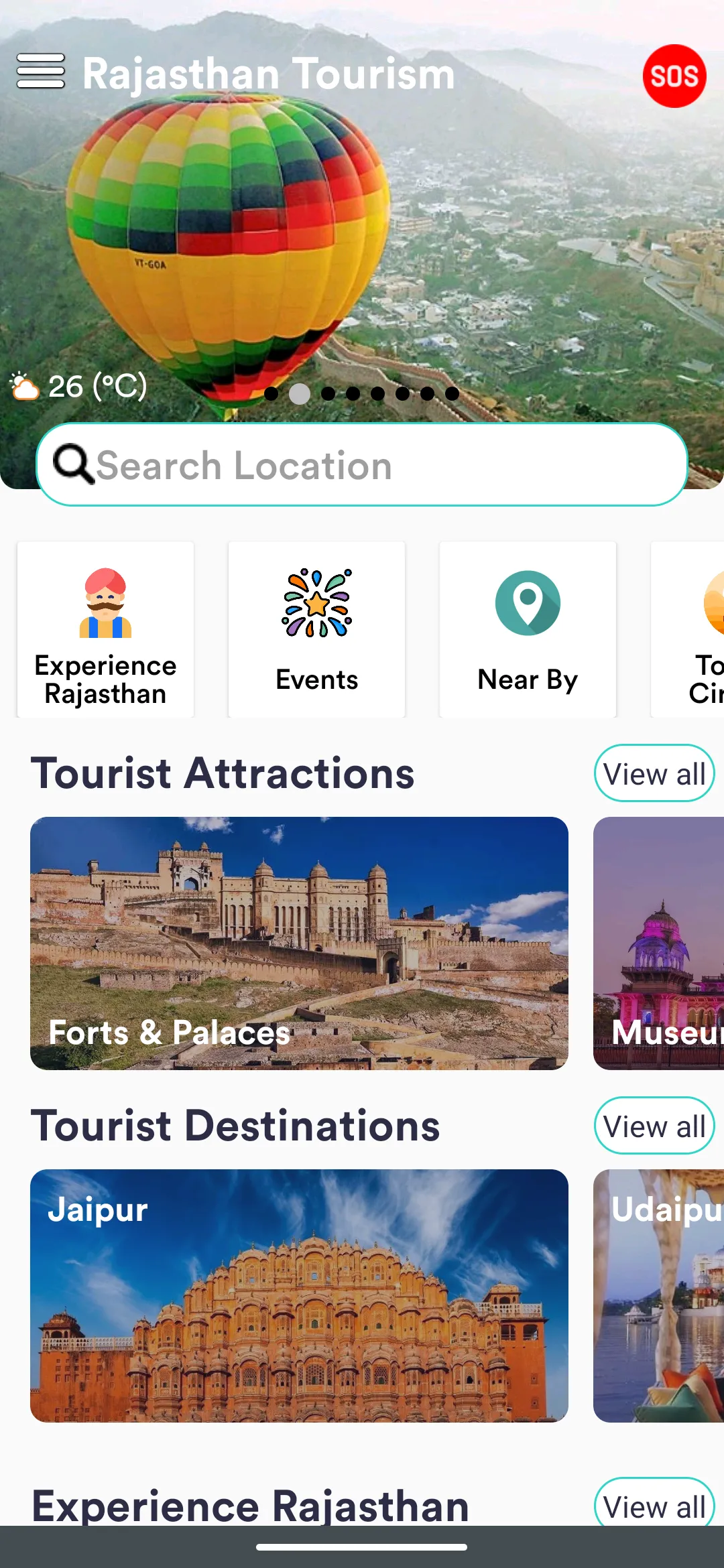 Rajasthan Tourism Official | Indus Appstore | Screenshot