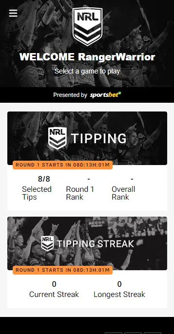 NRL Tipping | Indus Appstore | Screenshot