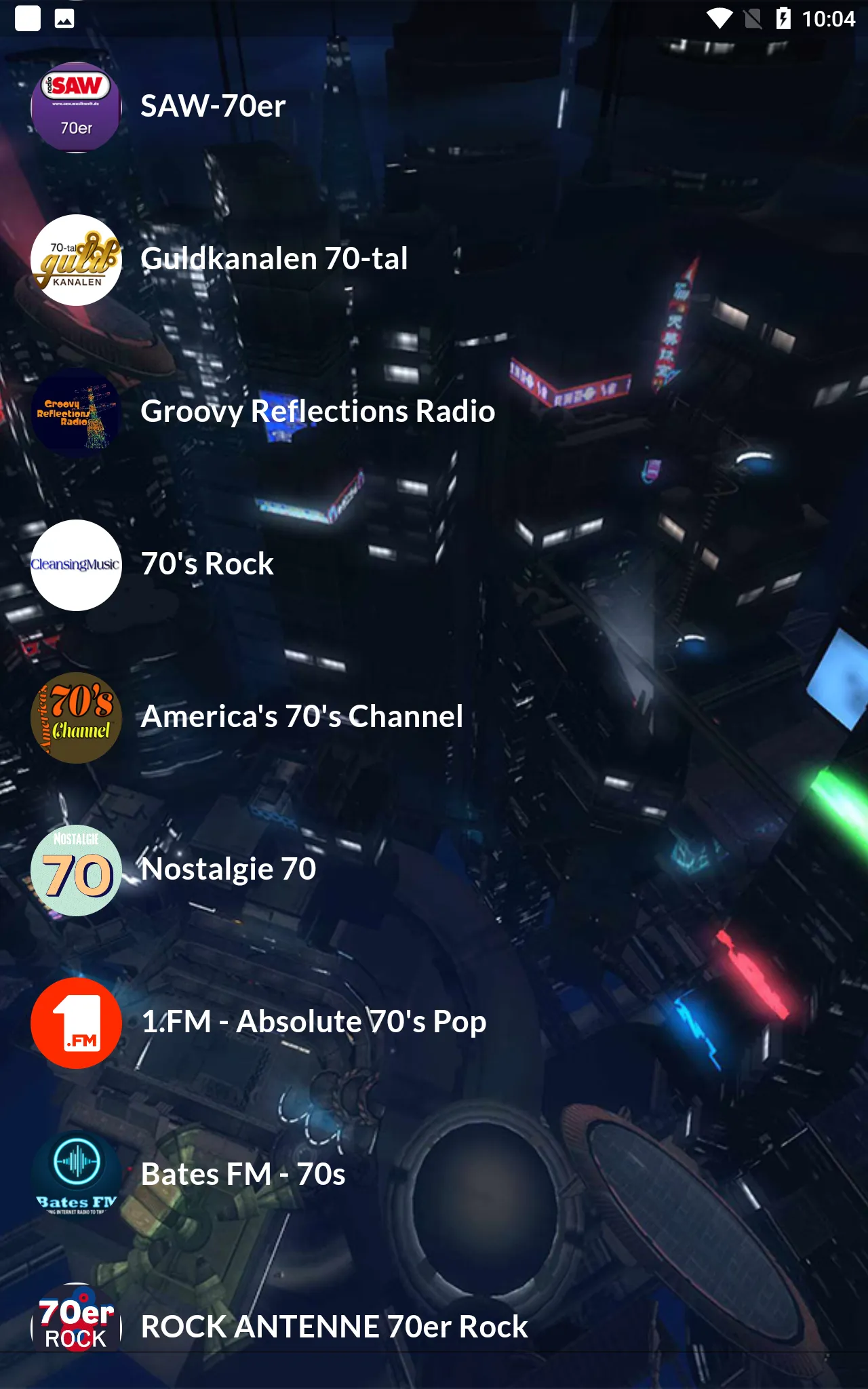 The 70s Channel - Radios | Indus Appstore | Screenshot