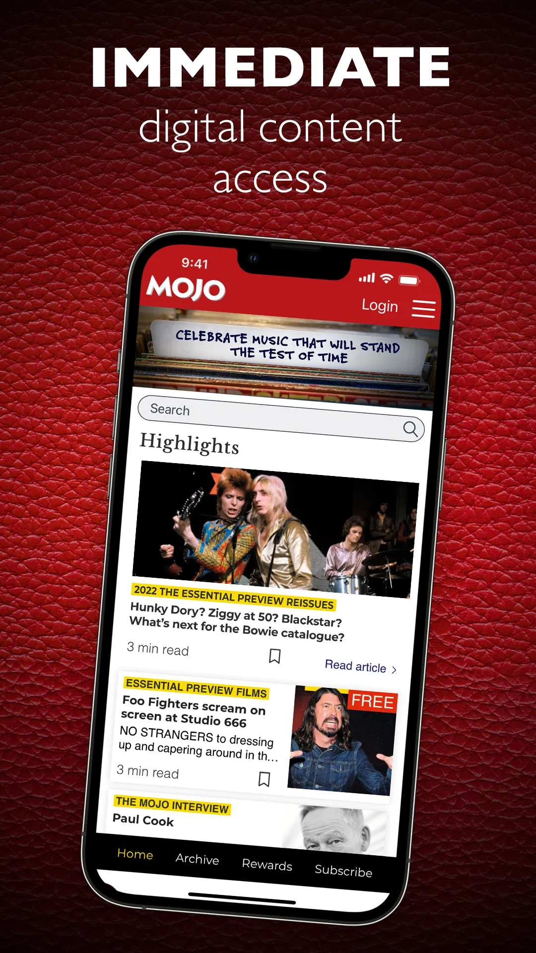 Mojo: The Music Magazine | Indus Appstore | Screenshot