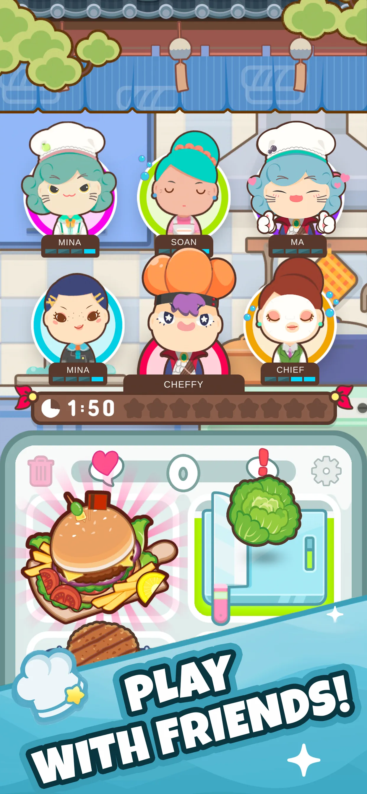 Too Many Cooks | Indus Appstore | Screenshot