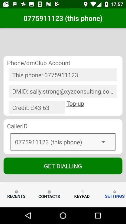 dmDialler | Indus Appstore | Screenshot