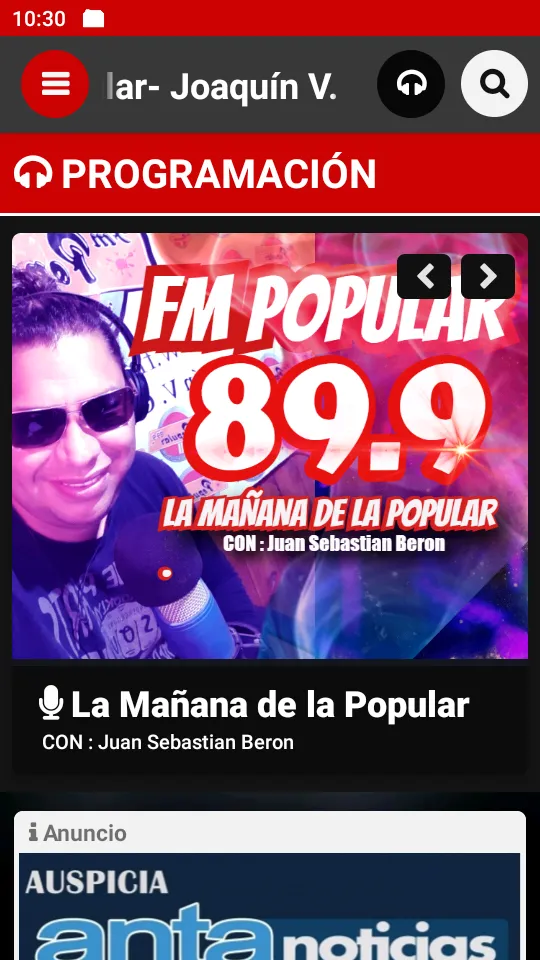 FM Popular 89.9 Mhz | Indus Appstore | Screenshot