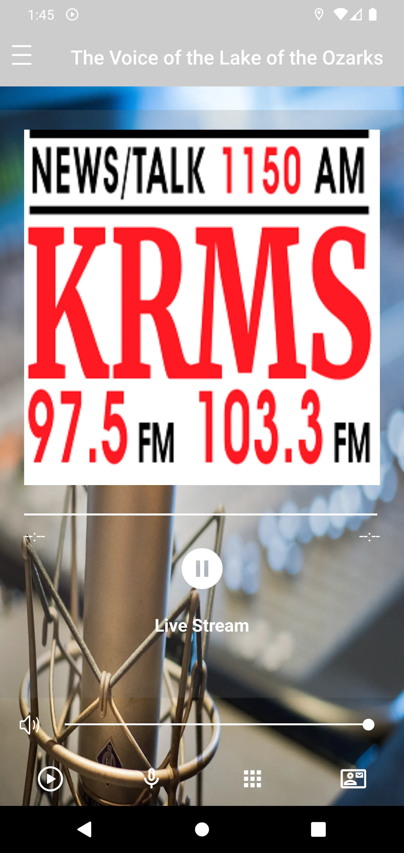 News/Talk KRMS | Indus Appstore | Screenshot