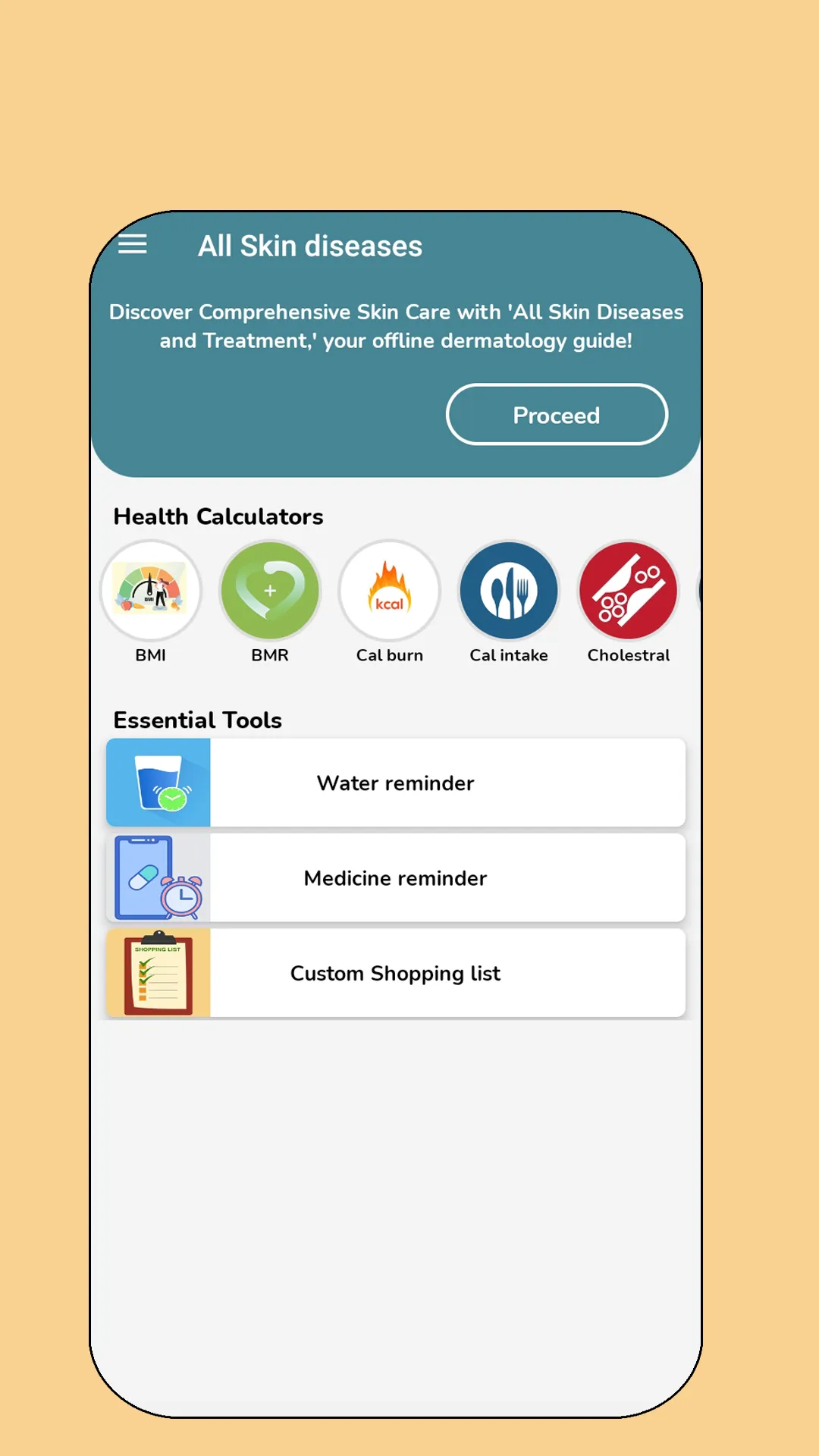 Skin diseases and treatment | Indus Appstore | Screenshot