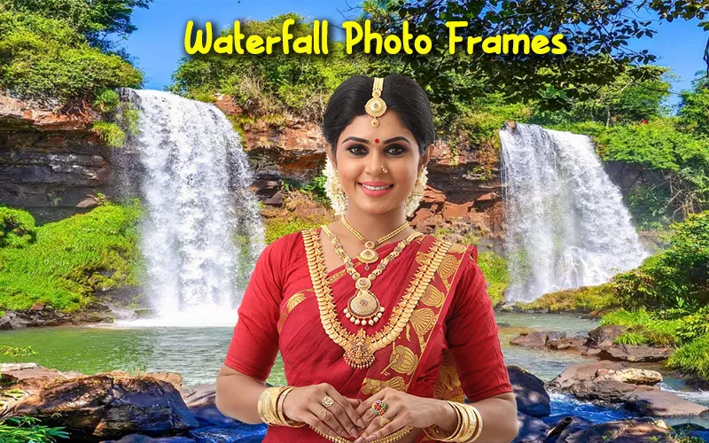 Waterfall Photo Frames | Indus Appstore | Screenshot