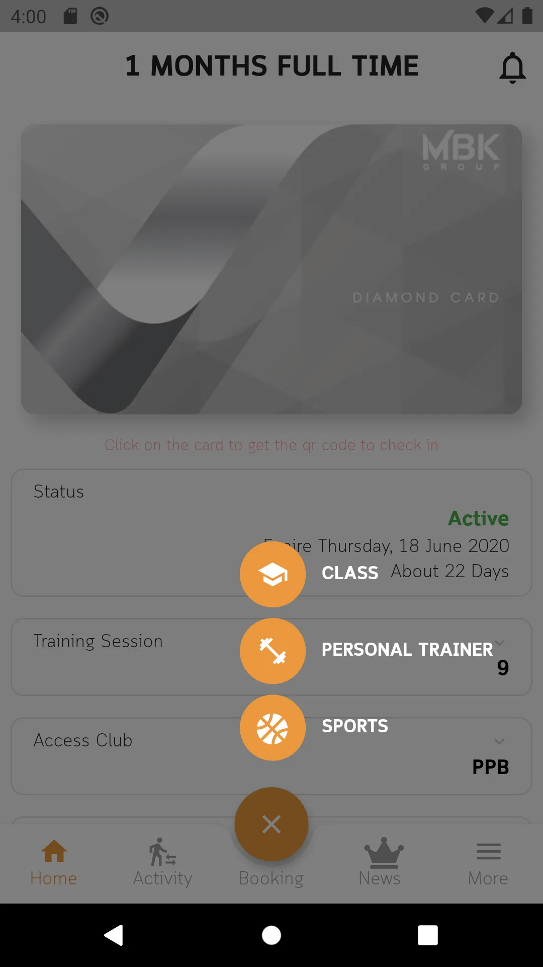 OLYMPIC FITNESS | Indus Appstore | Screenshot